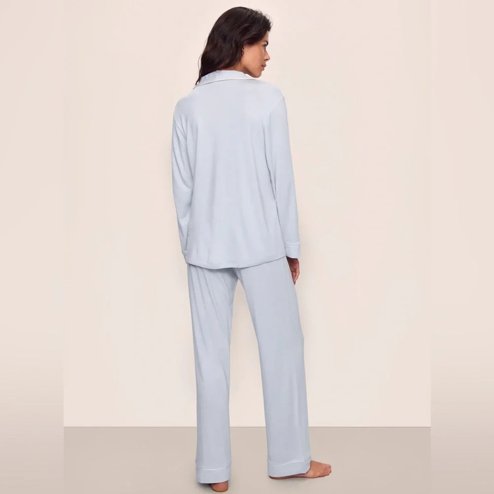 NWT Eberjey Gisele TENCEL™ Modal Long PJ Set - size XS - Picture 4 of 5